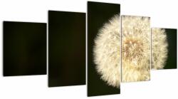 Mivali Tablou cu păpădie gri, din cinci bucăți 150x80 cm (V020452V150805PCS)