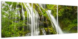 Mivali Tablou - Cascada, Wind River Valley, din trei bucăți 90x30 cm (V021693V9030)