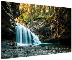 Mivali Tablou cu cascada de pădure, dintr-o bucată 120x80 cm (V020223V12080)