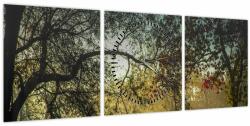 Mivali Tablou cu răsărit de soare (cu ceas), din trei bucăți 90x30 cm cu ceas (V020270V9030C)