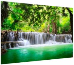 Mivali Tablou - cascada din Kanchanaburi, Thailanda, dintr-o bucată 100x70 cm (V023684V10070)