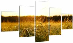 Mivali Tablou iarba cu rouă, din cinci bucăți 125x70 cm (V020584V12570)