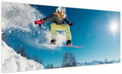Mivali Tablou - Snowboarder, dintr-o bucată 100x40 cm (V023875V10040)