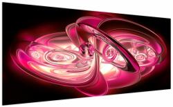 Mivali Tabloul cu fractali roz, dintr-o bucată 200x100 cm (V020065V200100)