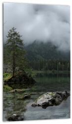 Mivali Tablou cu pomi în lac, dintr-o bucată 20x30 cm (V021702V2030)