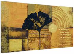 Mivali Tablou - Frunza ginkgo, dintr-o bucată 120x70 cm (V023230V12070)