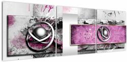 Mivali Tablou abstracție, din trei bucăți 150x50 cm (V022049V15050)