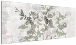 Mivali Tablou - Plante in ipsos, dintr-o bucată 145x58 cm (V022860V14558)