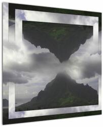 Mivali Tablou - Munții din Islanda, colaj geometric, dintr-o bucată 70x70 cm (V023418V7070)