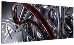 Mivali Tabloul cu abstracție în gri, dintr-o bucată 100x40 cm (V020090V10040)