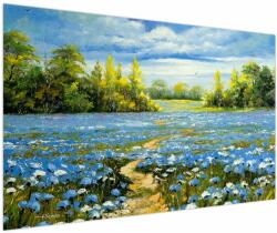 Mivali Tablou - Drum de câmp, pictură în ulei, dintr-o bucată 150x100 cm (V023233V150100)