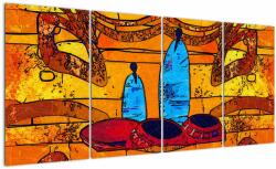 Mivali Tablou - Pictură străveche, din patru bucăți 160x80 cm (V021936V16080)