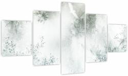 Mivali Tablou - Frunze abstract, din cinci bucăți 125x70 cm (V023698V12570)
