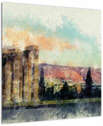 Mivali Tablou - Acropole, Atena, Grecia, dintr-o bucată 50x50 cm (V022915V5050)