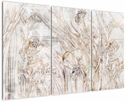 Mivali Tablou - Iris, din trei bucăți 120x80 cm (V022868V120803PCS)