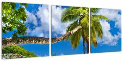 Mivali Tablou - Seychelles, din trei bucăți 90x30 cm (V023298V9030)
