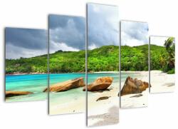 Mivali Tablou - Takamaka, Seychelles, din cinci bucăți 150x105 cm (V023327V150105)