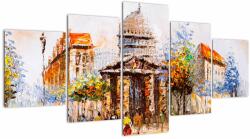 Mivali Tablou - Monument de oraș pictat, din cinci bucăți 150x80 cm (V021996V150805PCS)