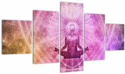 Mivali Tablou meditație, din cinci bucăți 125x70 cm (V020640V12570)