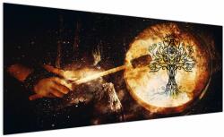 Mivali Tablou - Copacul vieții secret, dintr-o bucată 250x125 cm (V023968V250125)