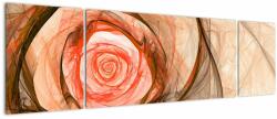 Mivali Tablou - Trandafir sufletului artistic, din trei bucăți 170x50 cm (V022202V17050)