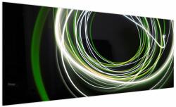 Mivali Obraz cu linii verzi, dintr-o bucată 250x125 cm (V020054V250125)