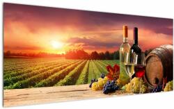 Mivali Tablou cu vie și vin, dintr-o bucată 120x50 cm (V020717V12050)