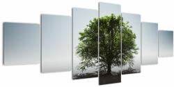 Mivali Tablou - Copacul singuratic, din șapte bucăți 210x100 cm (V022525V210100)