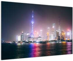 Mivali Tabloul Shangai nocturn, dintr-o bucată 90x60 cm (V020073V9060)