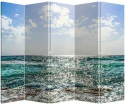 Mivali Paravan - Suprafața mării, din 5 bucăți, 210x170 cm (P021194P225180)