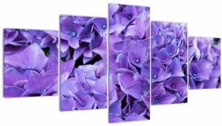 Mivali Tablou cu flori violete, din cinci bucăți 150x80 cm (V020806V150805PCS)