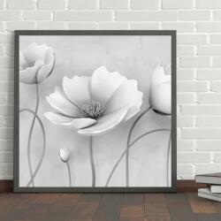 Mivali Poster - White Flowers, mărimea 50x50 cm (S040002S5050)