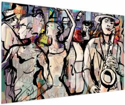 Mivali Tablou - Seara de jazz, dintr-o bucată 150x100 cm (V023533V150100)