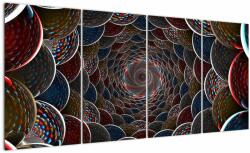 Mivali Tablou - Vortex, din patru bucăți 160x80 cm (V022707V16080)