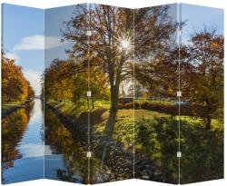 Mivali Paravan - Canal de apă, din 5 bucăți, 210x170 cm (P020191P225180)