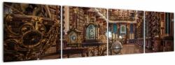Mivali Tablou -Clementinum de Praga, din patru bucăți 160x40 cm (V021681V16040)