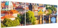 Mivali Tablou - Praga, din trei bucăți 150x50 cm (V023795V15050)