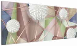 Mivali Tablou - 3D abstract culori pastel, dintr-o bucată 145x58 cm (V022799V14558)