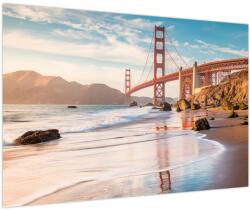 Mivali Tablou - Golden Gate Bridge, dintr-o bucată 90x60 cm (V023920V9060)