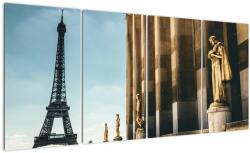 Mivali Tabou din piața Trocader, Paris, din patru bucăți 160x80 cm (V021531V16080)