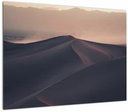 Mivali Tablou pe sticlă - Valuri de nisip, dintr-o bucată 70x50 cm pe sticlă (V021316V7050GD)