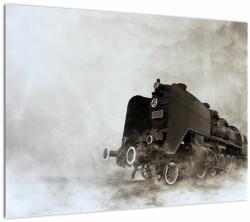 Mivali Tablou - Tren în ceață, dintr-o bucată 70x50 cm (V021961V7050)
