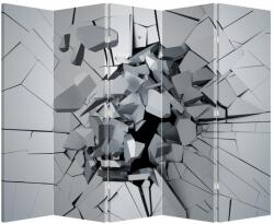 Mivali Paravan - Abstracție 3D, din 5 bucăți, 210x170 cm (P020700P225180)