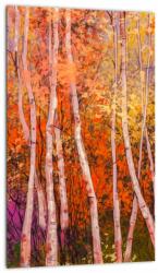 Mivali Tablou - Pădurea colorată, dintr-o bucată 20x30 cm (V023176V2030)