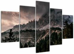 Mivali Tablou - Munții stâncoși, din cinci bucăți 150x105 cm (V022713V150105)