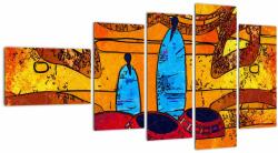 Mivali Tablou - Pictură străveche, din cinci bucăți 110x60 cm (V021936V11060)