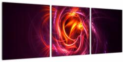 Mivali Tabloul cu abstracțiune modernă care luminează, din trei bucăți 90x30 cm (V020131V9030)