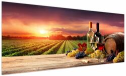 Mivali Tablou cu vie și vin, dintr-o bucată 250x125 cm (V020717V250125)