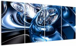 Mivali Tablou cu abstracție - cercuri, din patru bucăți 160x80 cm (V021298V16080)