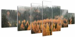 Mivali Tablou - Pădure toamna, din șapte bucăți 210x100 cm (V022938V210100)
